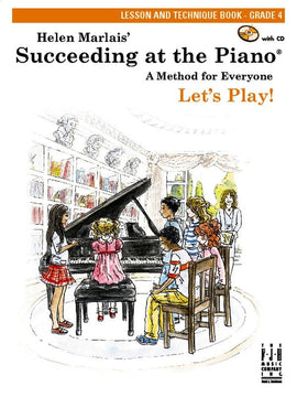 SUCCEEDING AT THE PIANO GR 4 LESSON & TECH BK/CD