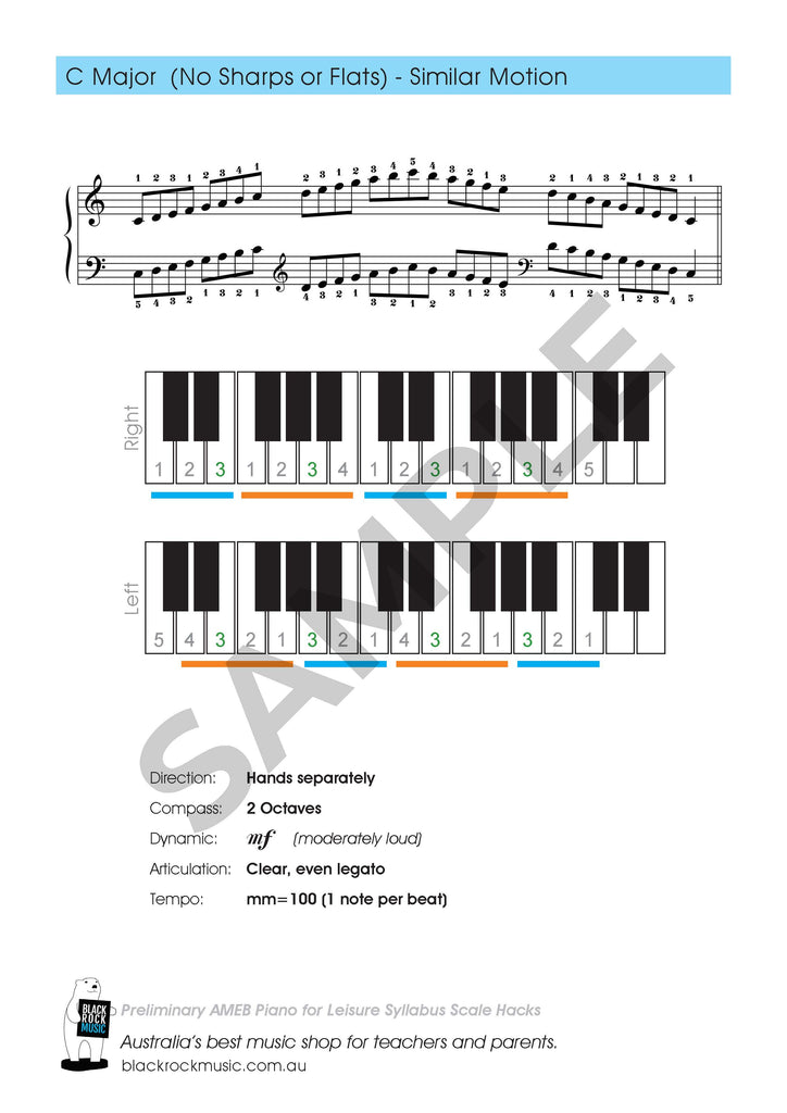 AMEB PIANO FOR LEISURE PRELIMINARY SERIES 1
