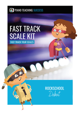 FAST TRACK SCALE KIT - ROCKSCHOOL DEBUT