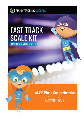 FAST TRACK SCALE KIT - AMEB PIANO (COMPREHENSIVE) GRADE 2