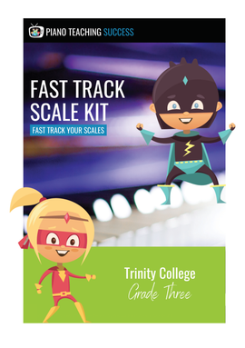 FAST TRACK SCALE KIT - TRINITY PIANO GRADE 3