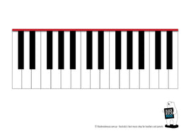 Keyboard with 2 Octaves