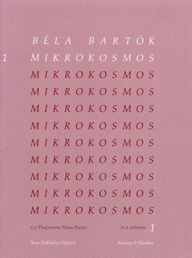 MIKROKOSMOS VOL 1 PINK NOS 1-36 PIANO