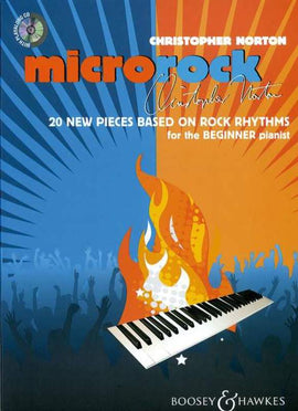 CHRISTOPHER NORTON MICROROCK BEGINNING PIANO SOLOS BK/CD