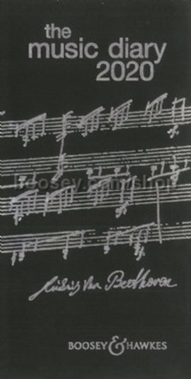 The Music Diary 2020 - Black