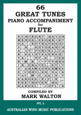 66 GREAT TUNES FLUTE PIANO ACCOMPANIMENT