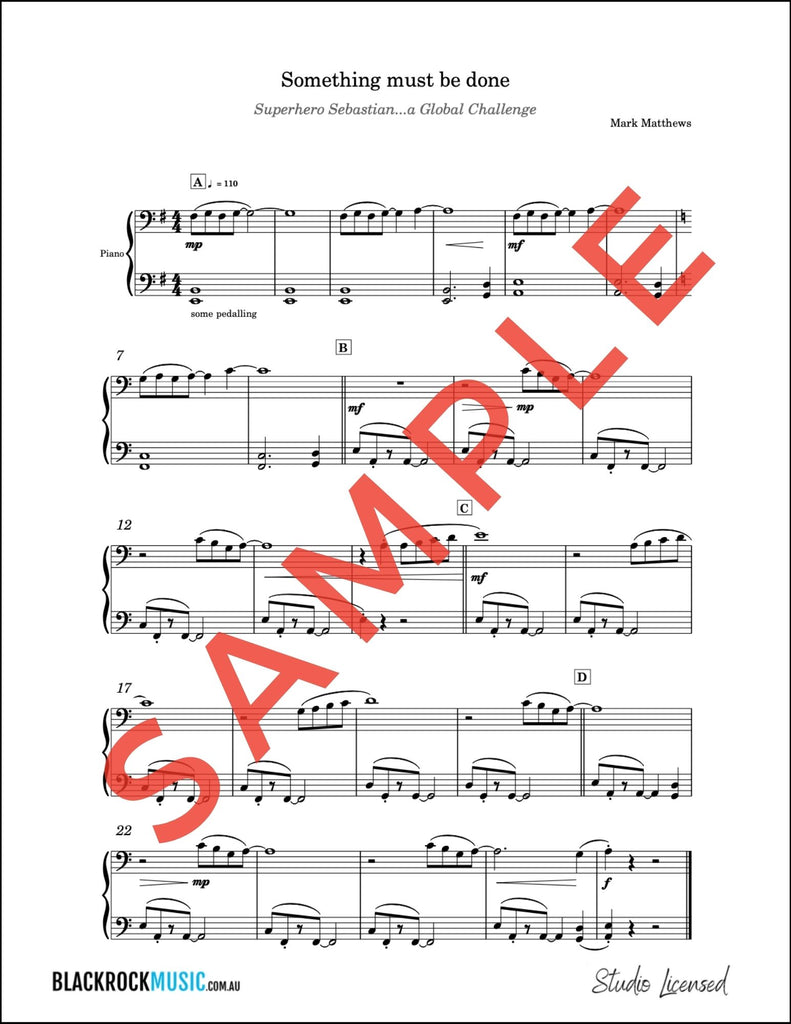 Superhero Sebastian... a Global Challenge