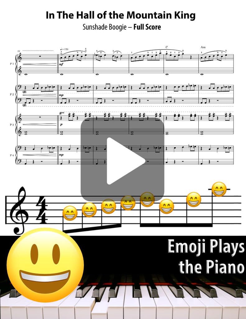 In the Hall of the Mountain King (Duet, Trio, Quartet, Ensemble)