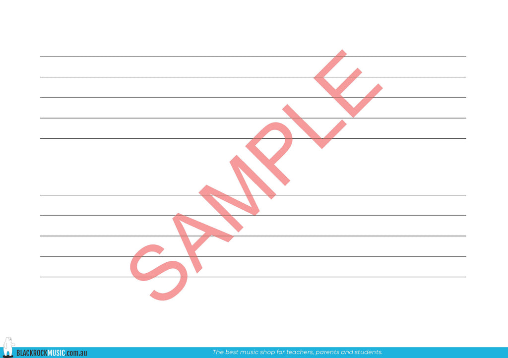 2-Stave Manuscript Free Digital Download