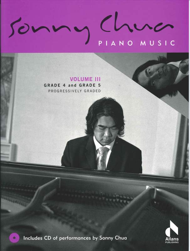 SONNY CHUA PIANO MUSIC GRADED VOL 3 BK/CD
