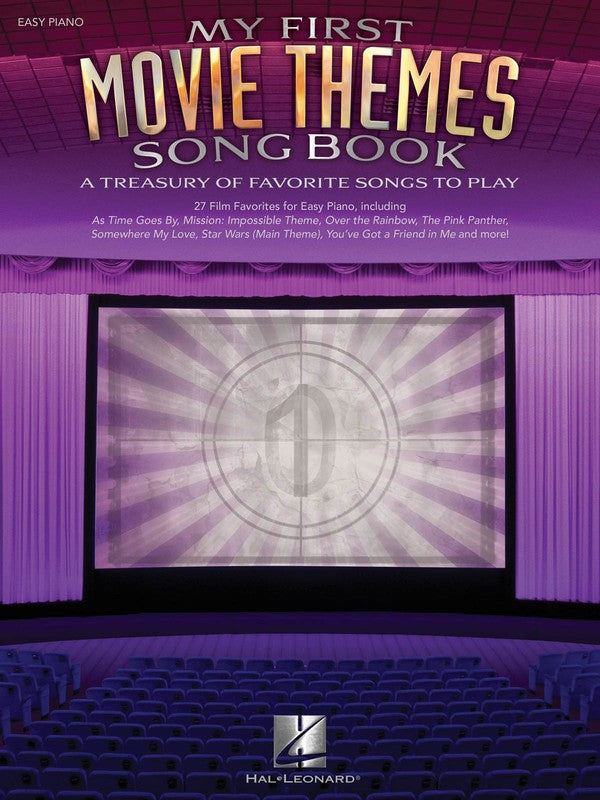 MY FIRST MOVIE THEMES SONGBOOK EASY PIANO