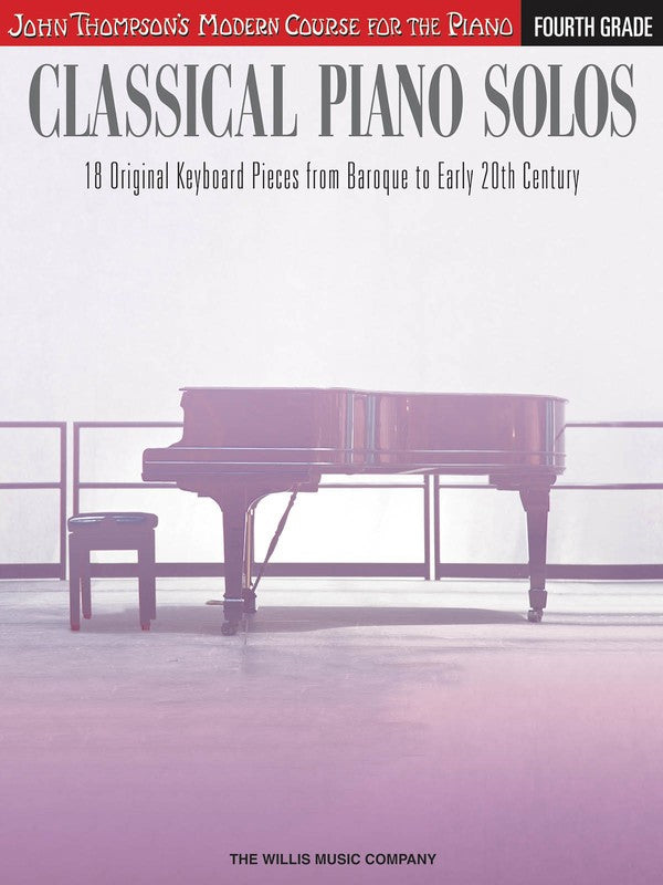 CLASSICAL PIANO SOLOS FOURTH GRADE