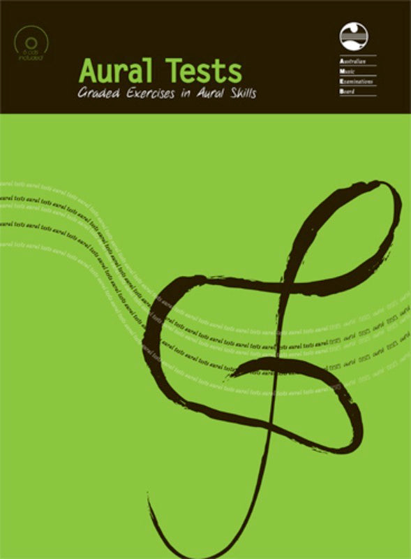 AURAL TESTS BOOK/6 CDS 2002 AMEB