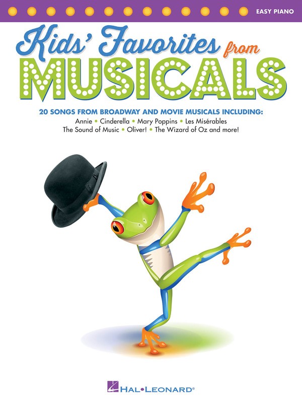 KIDS FAVORITES FROM MUSICALS EASY PIANO