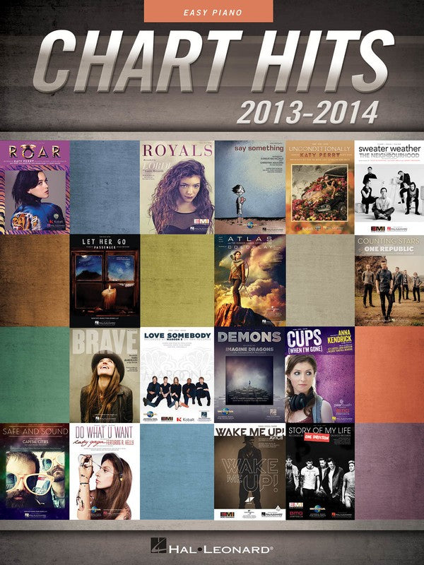 CHART HITS OF 2013 - 2014 EASY PIANO
