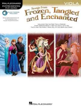 SONGS FROM FROZEN TANGLED & ENCHANTED VIOLA OLA
