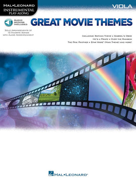 GREAT MOVIE THEMES VIOLA BK/OLA