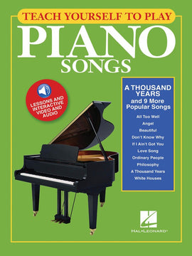 TEACH YOURSELF PIANO THOUSAND YEARS BK/OLA