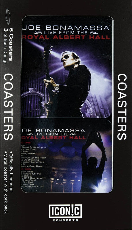 Joe Bonamassa Tin Coaster Set - Royal Albert Hall