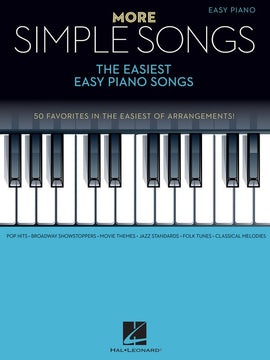 MORE SIMPLE SONGS EASIEST EASY PIANO SONGS