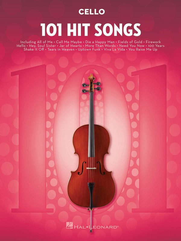 101 HIT SONGS FOR CELLO