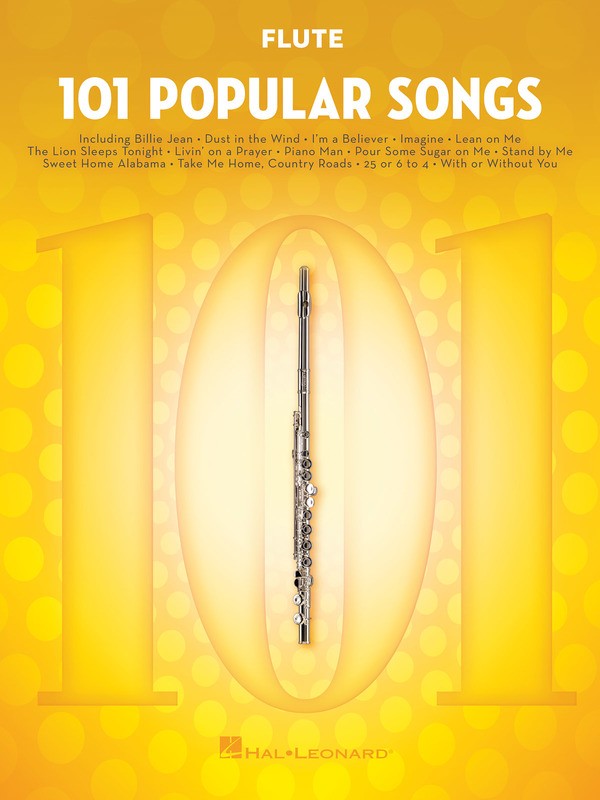 101 POPULAR SONGS FOR FLUTE