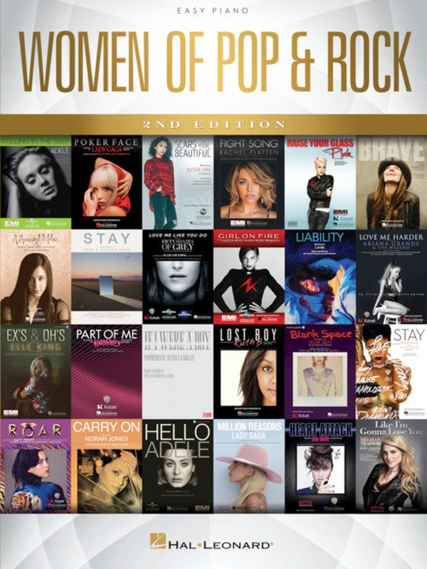 WOMEN OF POP & ROCK EASY PIANO 2ND EDITION
