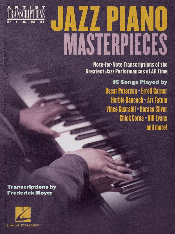 JAZZ PIANO MASTERPIECES ARTISTS TRANSCRIPTIONS