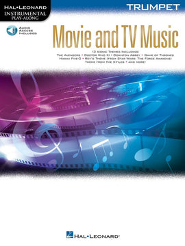 MOVIE AND TV MUSIC FOR TRUMPET BK/OLA