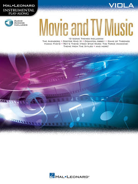 MOVIE AND TV MUSIC FOR VIOLA BK/OLA