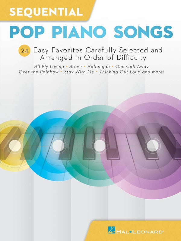 SEQUENTIAL POP PIANO SONGS EASY PIANO
