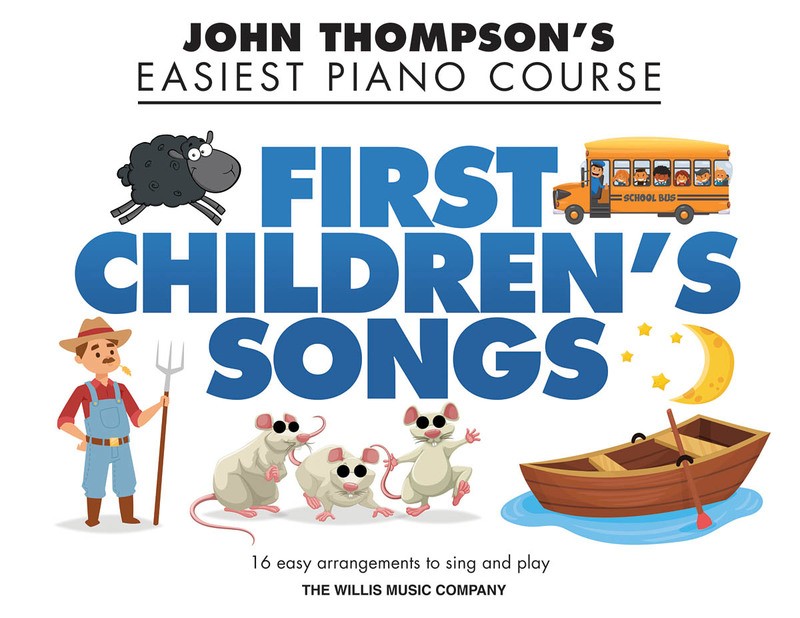 EASIEST PIANO COURSE FIRST CHILDRENS SONGS