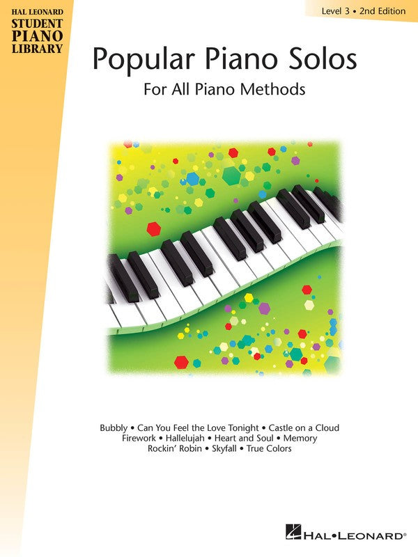 HLSPL POPULAR PIANO SOLOS BK 3 2ND EDN