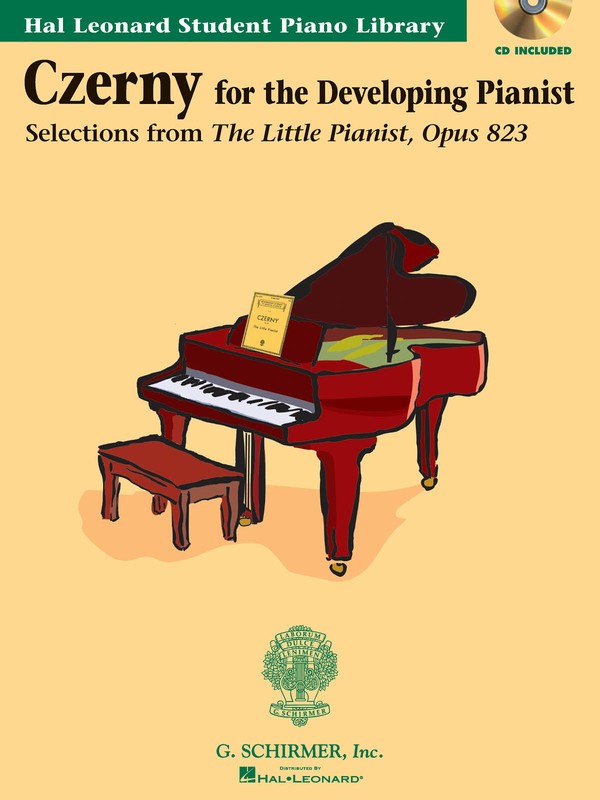 HLSPL CZERNY LITTLE PIANIST OP 823 BK/CD