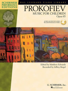 MUSIC FOR CHILDREN OP 65 SPE BK/CD PROKOFIEFF