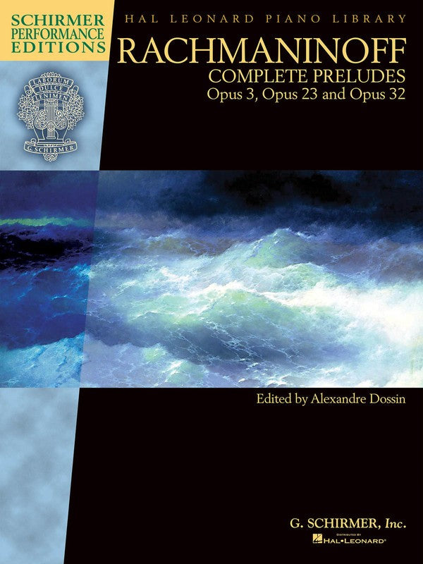 COMPLETE PRELUDES FOR PIANO OP 3 23 32 SPE