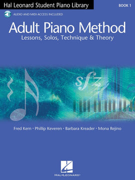 HLSPL ADULT PIANO METHOD BK 1 BK/OLA