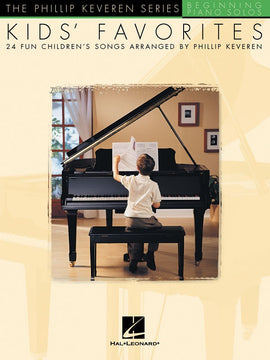 KIDS FAVORITES KEVEREN BEGINNING PIANO SOLOS