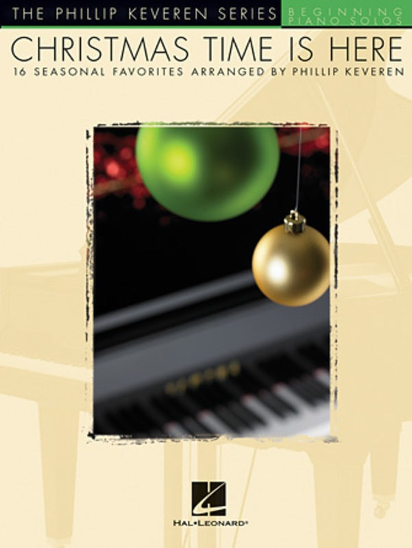 CHRISTMAS TIME IS HERE KEVEREN BEGINNING PIANO SOLOS