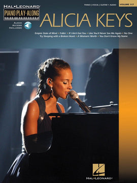 ALICIA KEYS PIANO PLAY ALONG BK/CD V117