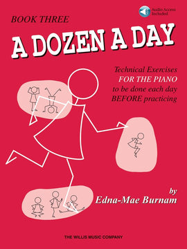 A DOZEN A DAY BOOK 3 - BOOK/CD PACK