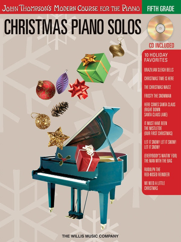 Christmas Piano Solos - Fifth Grade