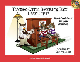 TEACHING LITTLE FINGERS TO PLAY EASY DUETS BK/CD