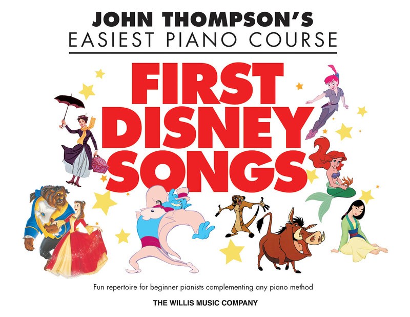 EASIEST PIANO COURSE FIRST DISNEY SONGS