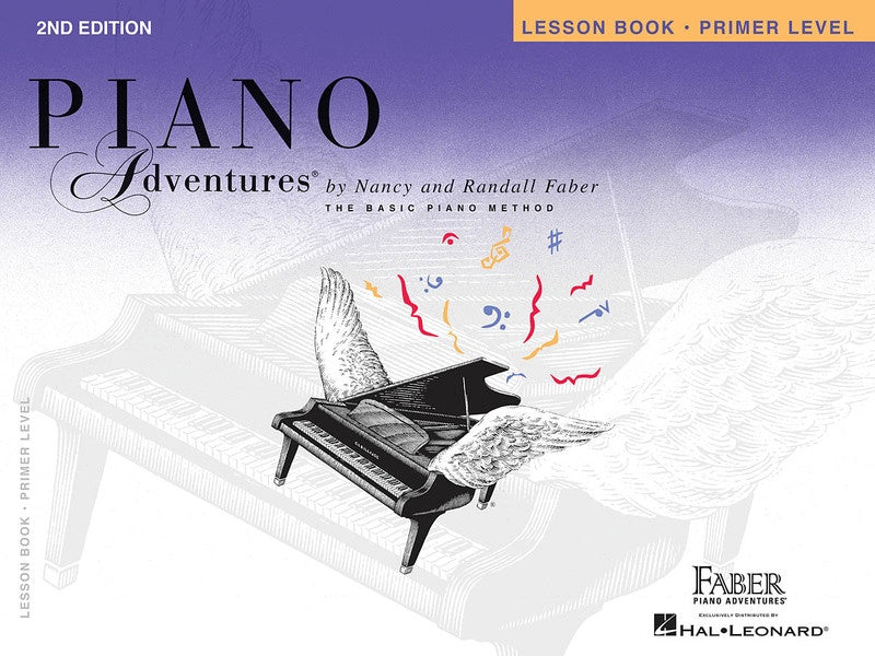 PIANO ADVENTURES LESSON PRIMER 2ND EDITION