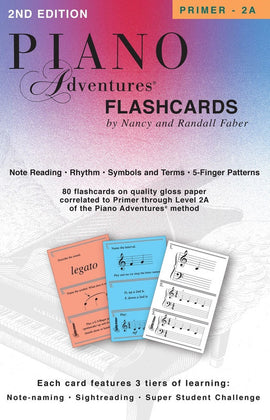 PIANO ADVENTURES FLASHCARDS IN A BOX