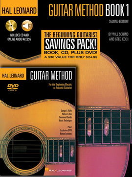 HL GUITAR METHOD BEGINNER PACK BK1 CD DVD