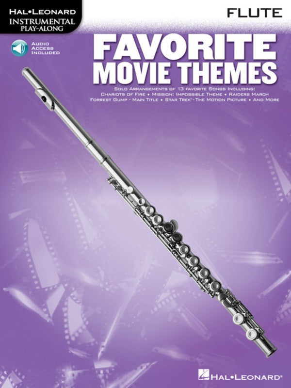 FAVORITE MOVIE THEMES FLUTE BK/CD