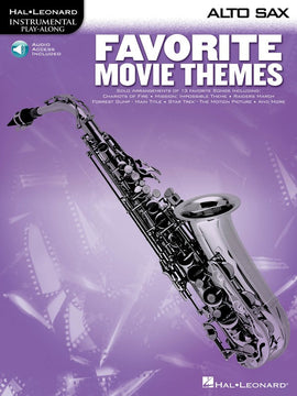 FAVORITE MOVIE THEMES ALTO SAX BK/OLA