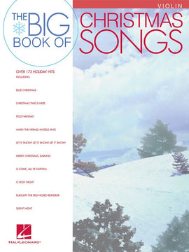 BIG BOOK OF CHRISTMAS SONGS VIOLIN
